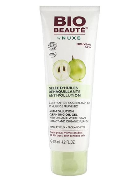 NUXE Bio Beaute Gel Desmaquillante Anti-Contaminación 125ml - Kiwiku