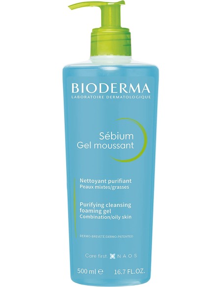 Oferta - BIODERMA 58651 Sebium Gel Moussant Nettoyant Purifiant 500 Ml