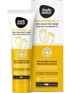 BODY NATUR Crema Antidurezas Para Pies Con Callos Y Durezas 50Ml - Kiwiku