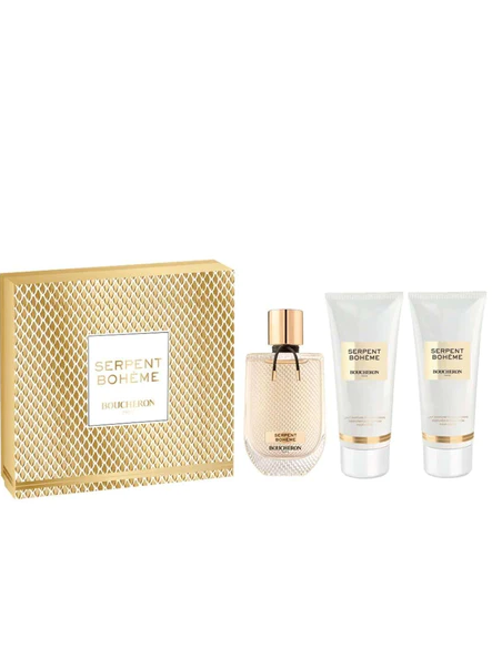 BOUCHERON Serpent Bohème Set de Regalo 50ml Eau de Parfum + 50ml Loción Corporal + 50ml Gel de Ducha Unisex - Kiwiku