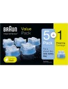 BRAUN Cartuchos De Limpieza SmartCare Clean & Renew CCR 5+1