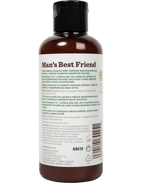 Comprar Bulldog Skincare For Men Original Champu & Acondicionador Barba 200Ml. 65076