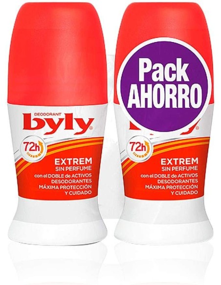 Oferta - BYLY  Extrem 72H Deo Roll-On Lote 2 Pz