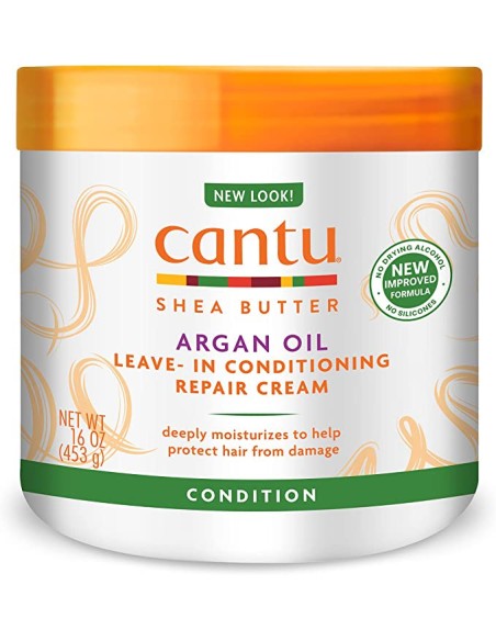 Comprar Cantu Shea Butter Argan Oil Leave-In Acondicionador 453 Gr. 51310