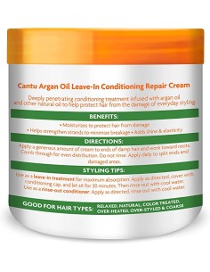 Comprar Cantu Shea Butter Argan Oil Leave-In Acondicionador 453 Gr. 51310 2