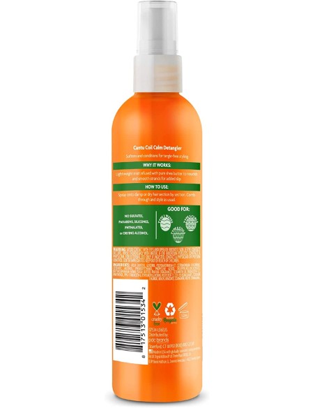 Comprar Cantu Shea Butter Natural Hair Coil Calm Detangler 237 Ml. 51321