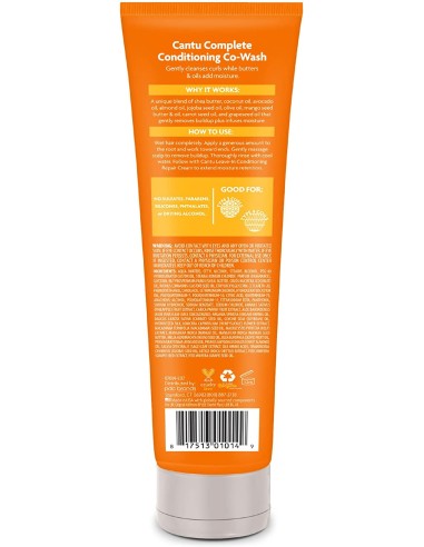 Comprar Cantu Shea Butter Natural Hair Complete Acondicionador Co Wash 283 Gr. 51322