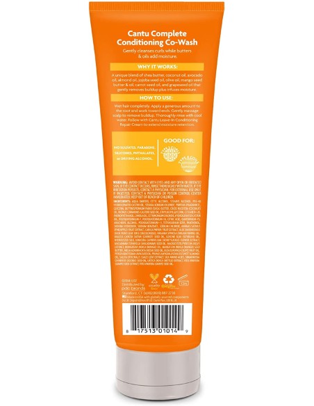 Comprar Cantu Shea Butter Natural Hair Complete Acondicionador Co Wash 283 Gr. 51322