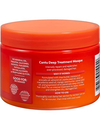 Oportunidad Cantu Shea Butter Natural Hair Deep Tratamiento Masque 340 Gr. 51324