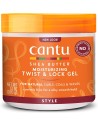 Cantu Shea Butter Natural Hair Hidratante Twist & Lock Gel 370 Gr
