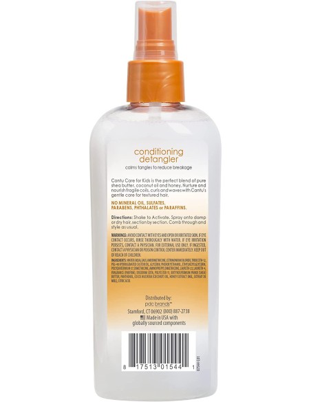 CANTU Kids Care Detangling Acondicionador Infantil 177 Ml - Kiwiku  