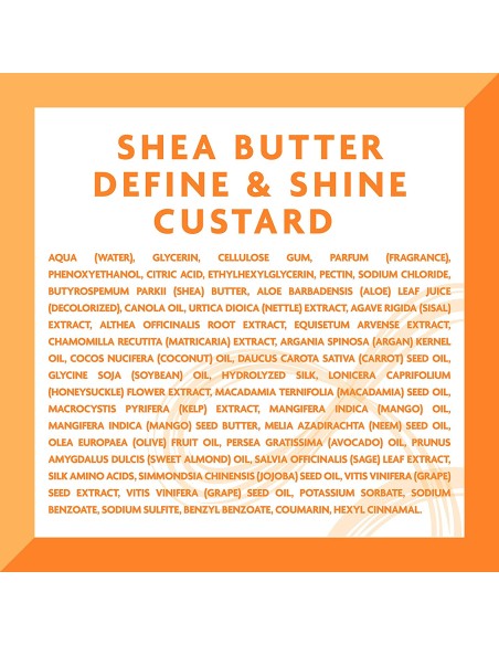 Mejor Precio en Cantu Shea Butter Natural Hair Define & Shine Custard 340G/12Oz. 010125