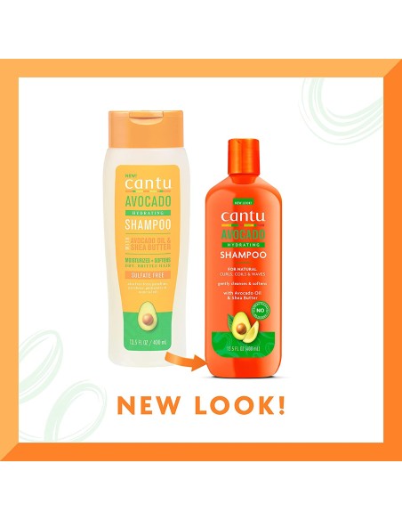 Mejor Precio en Cantu Avocado Hydrating Champú 400 Ml. 51410