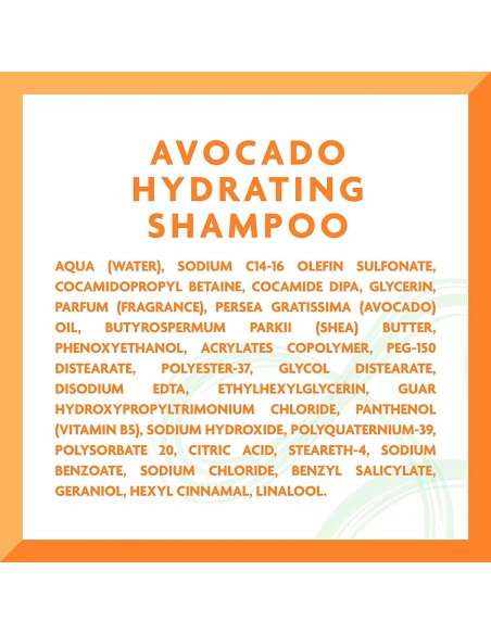 Mejor Precio en Cantu Avocado Hydrating Champú 400 Ml. 51410