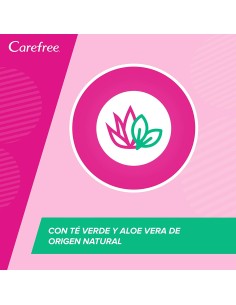 Ofertón CAREFREE  Aloe Vera Toallitas íNtimas 2X20 Uds 2