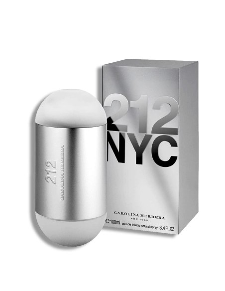 CAROLINA HERRERA 212 NYC Eau De Toilette Para Mujer 100 Ml - Kiwiku