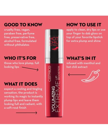 Comprar Catrice  Volumizing Extreme Lip Booster #010-Hot Plumper 5 Ml