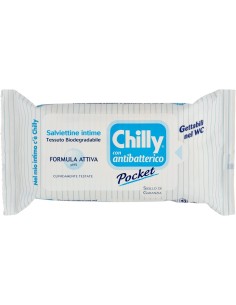 CHILLY Extra Protección Toallitas Íntimas 12 Uds - Kiwiku