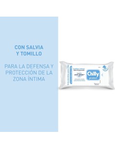 CHILLY Extra Protección Toallitas Íntimas 12 Uds - Kiwiku 2