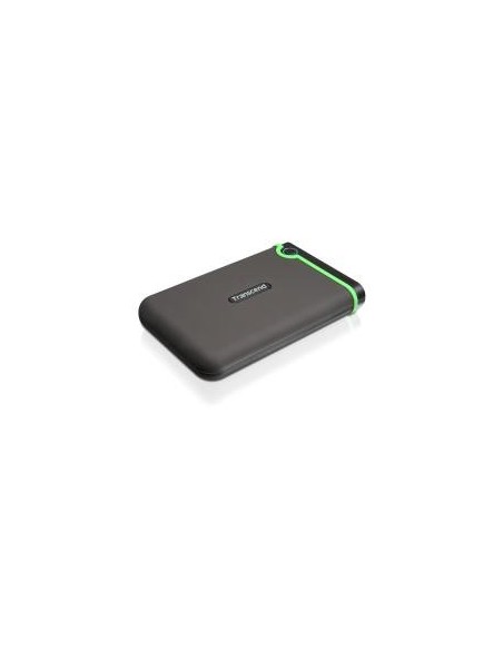 Transcend StoreJet 25M3 - Disco duro externo de 500 GB (ultra resistente de grado militar, 2.5, USB 3.0), verde: TRANSCEND: Kiwi