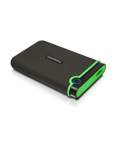 Transcend StoreJet 25M3 - Disco duro externo de 500 GB (ultra resistente de grado militar, 2.5, USB 3.0), verde: TRANSCEND: Kiwi 2