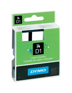 DYMO S0720670 - D1 - cintas dymo 9mmx7m Negro Transparente