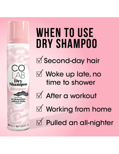 Ofertón COLAB  Dreamer Dry Shampoo 200 Ml