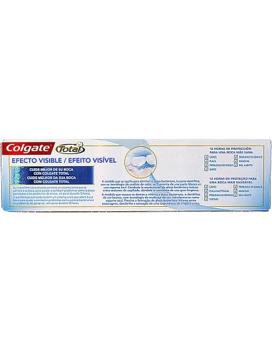 Comprar COLGATE 73518 Colgate Total Pasta DentíFrica Efecto Invisible Tubo 75 Ml