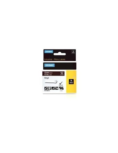 DYMO 1805435 cinta para impresora de etiquetas - Cintas para impresoras de etiquetas (Vinilo, 1,2 cm, 5,5m, Caja, 3,2 cm, 11,1 c