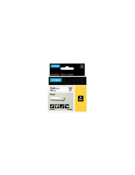 DYMO 1805414 - Id1-12  verde blanco vinilo