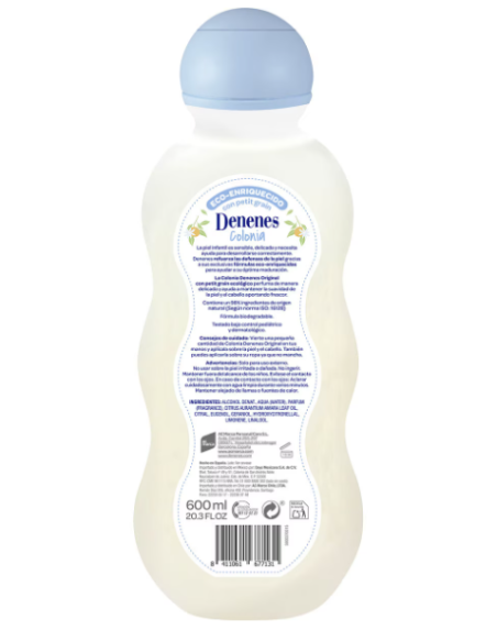 Oportunidad DENENES 72369 Denenes Colonia 600 Ml.