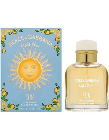 Mejor Precio en DOLCE & GABBANA  Light Blue Sun Pour Homme Summer 2019 Eau De Toilette Spray 75Ml