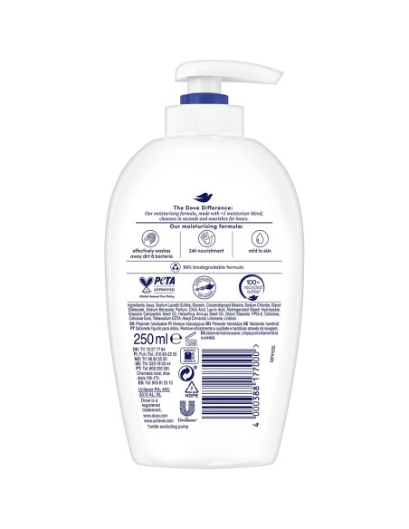 Mejor Precio en DOVE 76972 ORIGINAL jabÃ³n de manos 250 ml