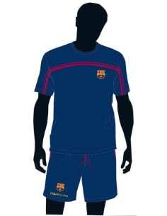 Pijama corto blaugrana fc...