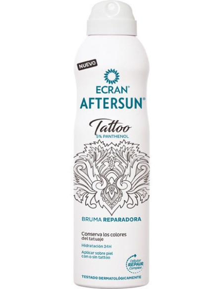 Ofertón ECRAN  Ecran Aftersun Tattoo Bruma Reparadora 250 Ml