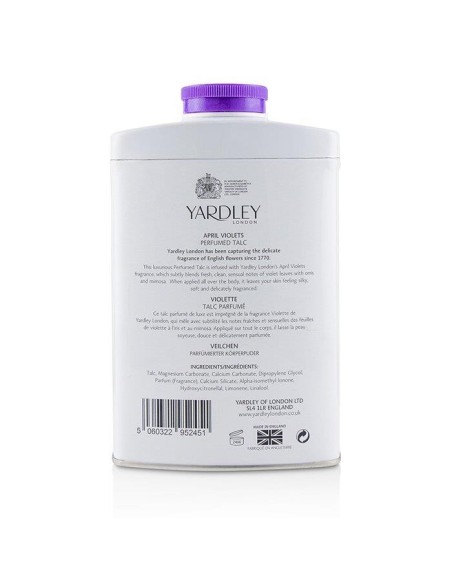 Comprar YARDLEY  Yardley April Violets Talco Perfumado 200G