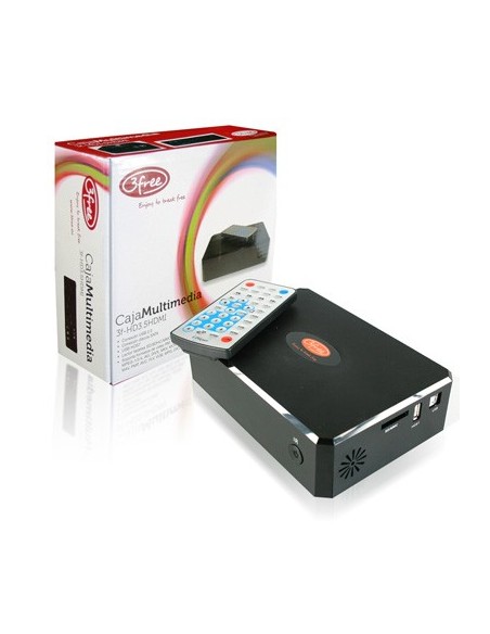 Caja multimedia 3free sata hdmi 1080p 3f hd3.5hdmi