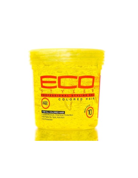 Oferta - Eco Styler Styling Gel Colored Hair Amarillo 473 Ml. 1804A