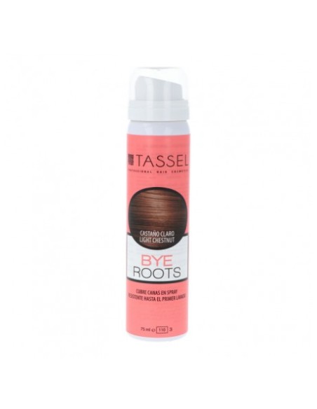 Oportunidad EUROSTIL 82368 Tassel Bye Roots Cubre Canas En Spray Castaño Claro 75Ml
