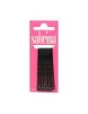 Eurostil Clips para Pelo Art. 59 Negro 59 mm 72 Piezas
