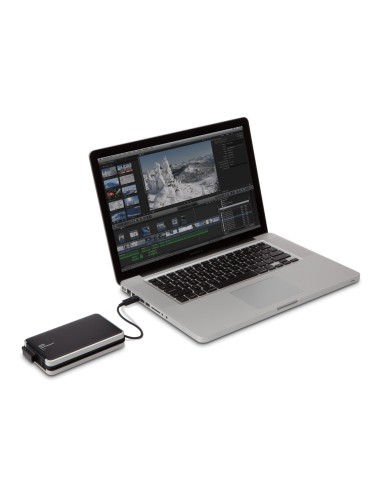 WD My Passport Pro 2TB - Disco de almacenamiento RAID portátil de 2 TB(230 MB/s, cable Thunderbolt integrado) negro: Western-Dig