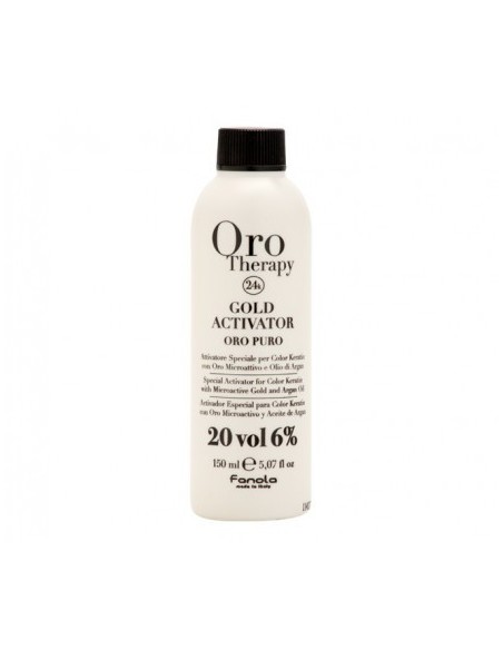 Ofertón Fanola  Oxidant 6% Oro Therapy Gold Activator 20 Vol, 150Ml