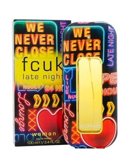Mejor Precio en FCUK  Fcuk Late Night Woman Eau De Toilette 100Ml Vaporizador