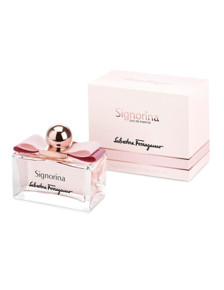 SALVATORE FERRAGAMO Signorina Eau De Parfum 100ml Mujer | Perfume Floral Frutal | Kiwiku