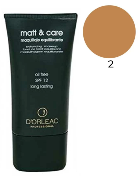 Oferta - D'ORLEAC 61217 Maquillaje D'orleac Matt & Care N02