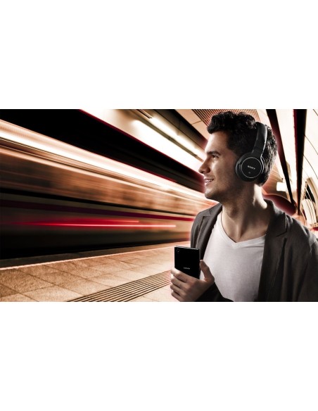 Sony MDR-ZX750BN - Auriculares de diadema cerrados Bluetooth reducción de ruido negro