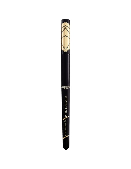 L'OREAL Perfect Slim By Superliner #01 Intense Black 0,6 Ml - Delineador Líquido Preciso  