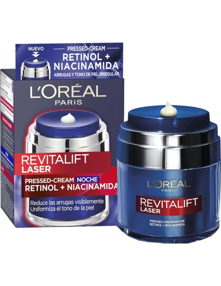 Compra L'OREAL PARIS Revitalift Laser Pressed Cream Noche 50 ml en Kiwiku