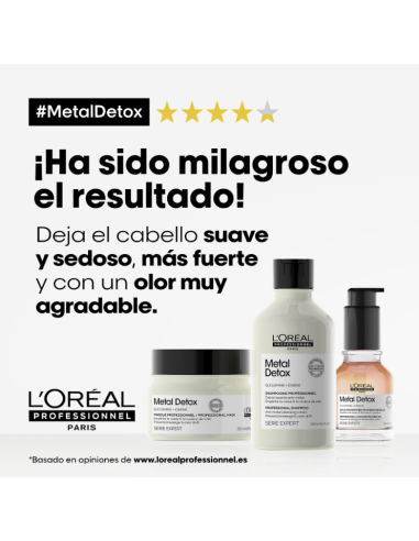 Mejor Precio en L'OREAL  Metal Detox Professional Concentrated Oil 50 Ml