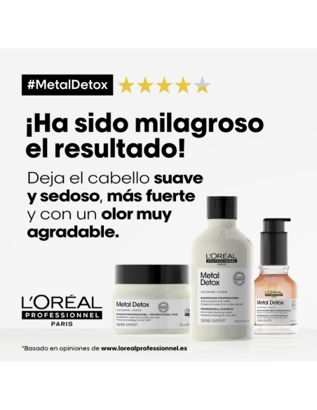 Mejor Precio en L'OREAL  Metal Detox Professional Concentrated Oil 50 Ml